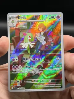 Kirlia Illustration Rare 212/198 SV01 Scarlet & Violet Pokemon English NM - Image 3