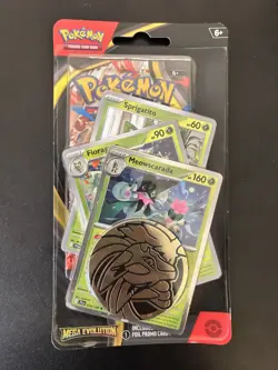 Pokemon TCG Tyranitar & Meowscarada Single Blister Booster Pack Mega Evolution - Image 3