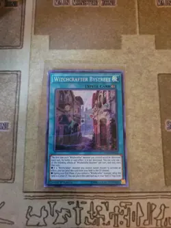 YUGIOH TCG WITCHCRAFTER BYSTREET INCH-EN024 SECRET 1ST EDITION LP - Image 1