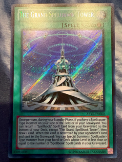 Near Mint The Grand Spellbook Tower - Unlimited - Secret Rare - ABYR-EN060 - Image 1