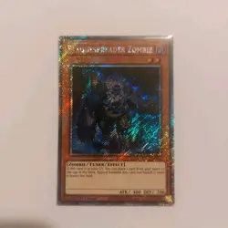 YU-GI-OH Plaguespreader Zombie RA03-EN207 Platinum Secret Rare 1st Edition NM - Image 1