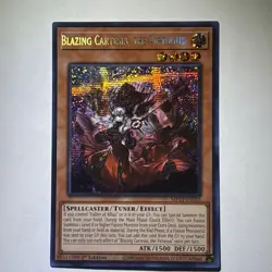 Blazing Cartesia, the Virtuous MP23-EN162 Prismatic Secret Rare 1st Ed Yu-Gi-Oh! - Image 1