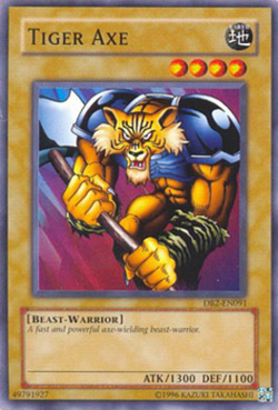 Tiger Axe - DB2-EN091 - Common - Unlimited Edition YUGIOH - Image 1