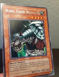 King Tiger Wanghu PGD-004 Pharaonic Guardian 1st Edition Yu-Gi-OH! NM TCG - Image 2