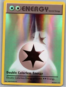 Double Colorless Energy 90/108 Holo XY - Evolutions - Pokemon Card - NM - Image 1