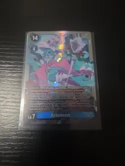 Digimon Card Game Ariemon BT22-028 SR Cyber Eden - Image 1