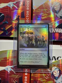Magic the Gathering Spiderman Hot Dog Stand - 0164 - NM - MTG - Image 1