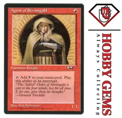 AGENT OF STROMGALD Common b Magic the Gathering MTG - Image 1