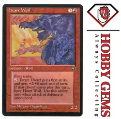 HEART WOLF Homelands Rare Magic the Gathering MTG - Image 1