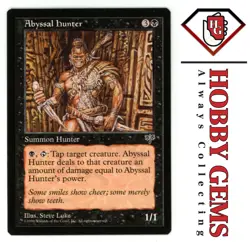 ABYSSAL HUNTER Mirage Rare Magic the Gathering MTG - Image 1