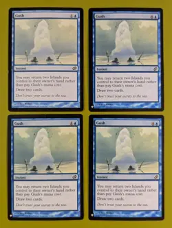 Gush x4 Duel Decks: Jace vs. Chandra 4x Magic the Gathering MTG - Image 1