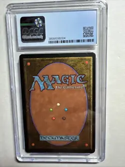 MTG Beta U W White Ward CGC 8 Quad++ NM/Mint (Mint centering) 1993 - Image 2