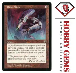 BONE MASK Mirage Rare Magic the Gathering MTG LP - Image 1