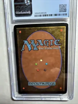 MTG Beta U W White Ward CGC 8.5 NM/Mint+ (Mint centering, edges) 1993 - Image 4