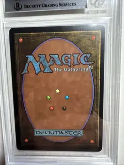 MTG Beta White Ward BGS 8.5 Quad++ NM-MT+ (Mint centering, Gem surface) 1993 - Image 4