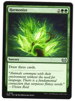 Harmonize 182 DSC U Commander: Duskmourn: House of Horror MTG - Image 1