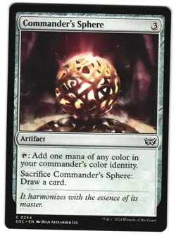 Commander's Sphere 244 DSC C Commander: Duskmourn: House of Horror MTG - Image 1