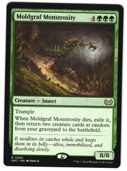 Moldgraf Monstrosity 83 DSC R Commander: Duskmourn: House of Horror MTG - Image 1