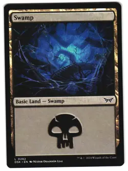 Swamp (0282) 282 DSK L Duskmourn: House of Horror MTG - Image 1