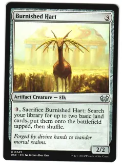 Burnished Hart 243 DSC U Commander: Duskmourn: House of Horror MTG - Image 1