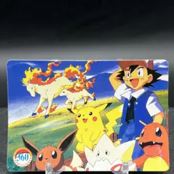 Pikachu Squirtle Charmander 352 Vending Machine Prism Pokemon Sticker - Image 2