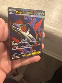 Pokemon Mega Evolutions Mega Latias EX 163/132 Ultra Rare Full Art Holo - Image 3