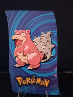 Slowbro #14 Pokemon 2001 Topps Johto Champions Die Cut - Image 1
