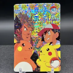 Raichu Pikachu Ash Lt Surge 363 Vending Machine Prism Pokemon Sticker - Image 1