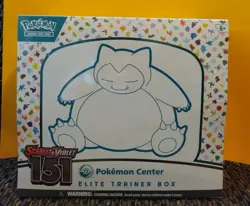 Pokemon 151 Pokemon Center Exclusive Elite Trainer Box Factory Sealed No Rips! - Image 1