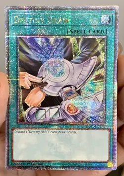 Yugioh Destiny Draw RA03-EN173 Quarter Century Secret Rare 1st Ed NM w/Tracking - Image 1