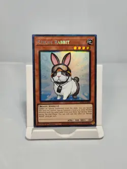 Rescue Rabbit RA02-EN008 Prismatic Collector's Rare 1st Edition Yugioh - Image 1
