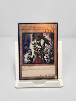 Skull Meister RA02-EN005 Prismatic Ultimate Rare 1st Edition Yugioh - Image 1