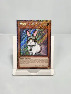 Rescue Rabbit RA02-EN008 Platinum Secret Rare 1st Edition Yugioh - Image 1