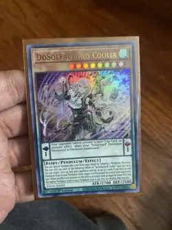 ANGU-EN021 DoSolfachord Coolia - Collectors Rare Card 1st Edition YuGiOh Mint #2 - Image 1