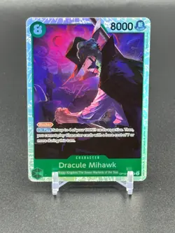 Dracule Mihawk OP12-030 SR Legacy of the Master - ONE PIECE Card Game Japanese - Image 1