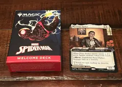 NYCC 2025 Amazing Spider-Man PROMO Card Welcome Deck GREEN Magic Gathering - Image 1