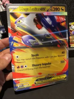 2025 MEGA EVOLUTIONS, Mega Latias EX Promo & Jumbo Card - Image 4
