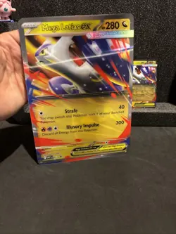 2025 MEGA EVOLUTIONS, Mega Latias EX Promo & Jumbo Card - Image 5