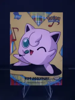Jigglypuff TOPPS 2000 Pokemon: TV Series 2 Sticker Card #6 of 10 - Image 1