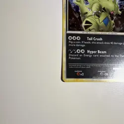 Tyranitar Heart Gold Soul Silver Unleashed 26/95 Holo Pokemon Card Rare HGSS - Image 5