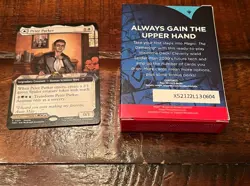 NYCC COMIC CON Magic The Gathering Spider-Man BLUE Welcome Deck & PROMO CARD - Image 2