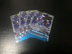 Digimon Card Game Playset MetalGarurumon BT22-026 R Cyber Eden - Image 1