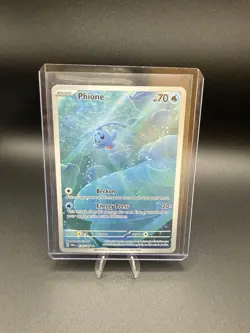 Pokemon TCG Phione Full Illustration Rare Card 175/167 Twilight Masquerade - Image 1