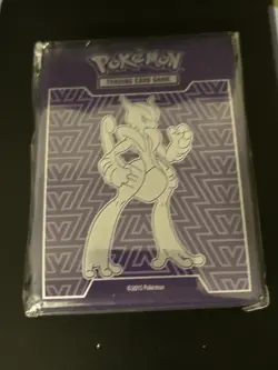 Pokemon TCG XY Breakthrough ETB Mega Mewtwo X Card Sleeves - Image 1