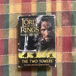 Lord of The Rings Trading Card Game the Two Towers Aragorn Starter Deck - Image 1
