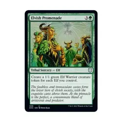 WOTC MtG Commander: Kaldheim Elvish Promenade (U) NM - Image 1