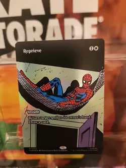 Magic The Gathering MTG Spider-man foil REPRIEVE M 0005 - Image 1