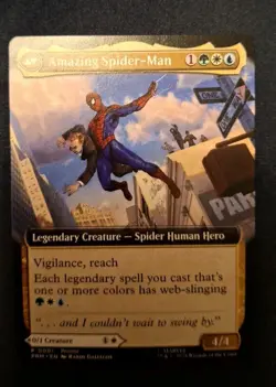 NYCC 2025 exclusive MTG Peter Parker Amazing Spider-man PROMO Magic Gathering - Image 1