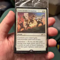 MTG Magic The Gathering x TMNT NYCC Unbreakable Formation Foil Promo Sealed - Image 1