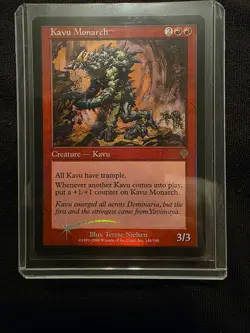 Kavu Monarch Invasion FOIL Near Mint MTG Magic - Image 1